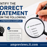 Identify the correct statement from the following options