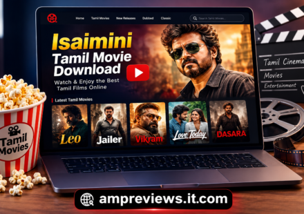 Tamil movie viewing screen representing Isaimini Tamil movie download searches