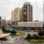 Baniyas Square Station Dubai Metro Green Line and surrounding Deira area
