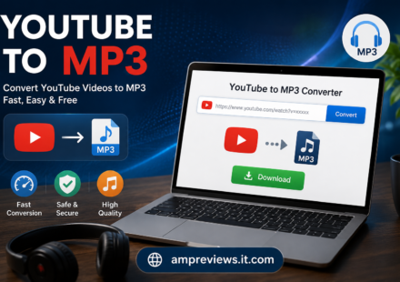 YouTube to MP3 converter showing a video being converted into an MP3 audio file.