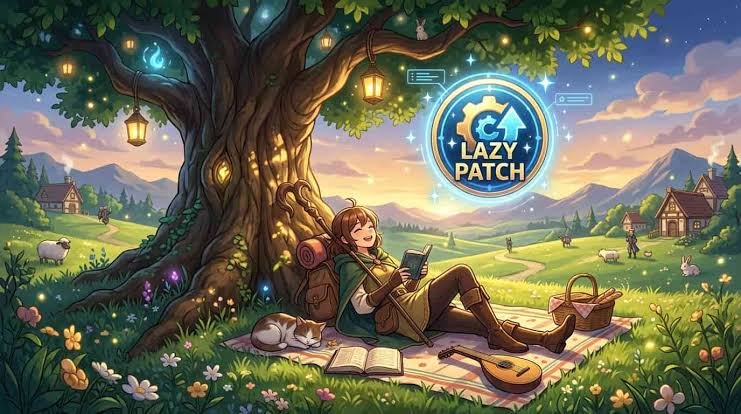 Mabinogi lazy patch explained, showing a game update and player discussion about patch changes