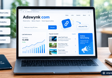 Adswynk com platform guide for link shortening, online advertising, and digital users.