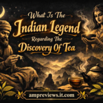 Indian legend regarding the discovery of tea and Bodhidharma