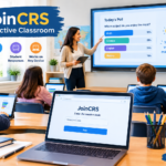 Joincrs com student portal for accessing interactive Classroomscreen classroom activities