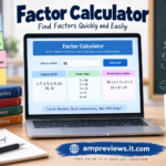 Factor calculator for finding factors and factor pairs of a number
